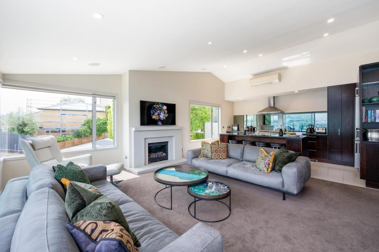 Luxury Lakeview Vista Apartment Wanaka Exterior foto