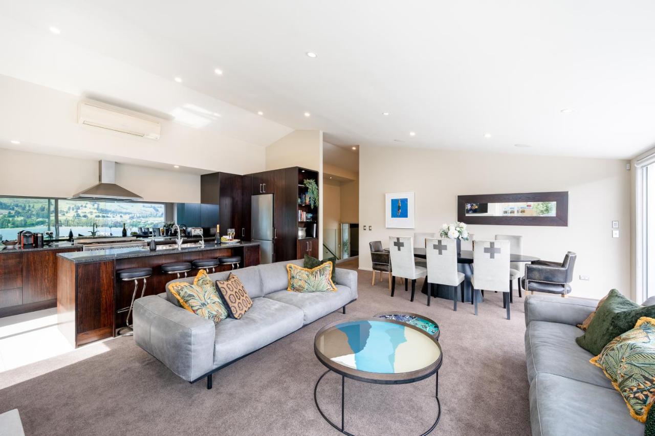 Luxury Lakeview Vista Apartment Wanaka Exterior foto